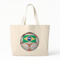 Brazil Soccer Tote Bags
