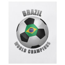 BRAZIL SOCCER CHAMPIONS FLYERS