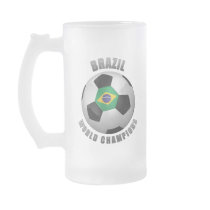 BRAZIL SOCCER CHAMPIONS MUGS