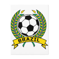 Brazil Soccer Postcard