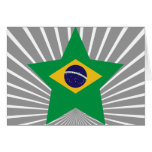 Brazil Star Greeting Card