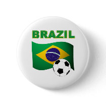 Brazil World Cup T-Shirt Flag Pin