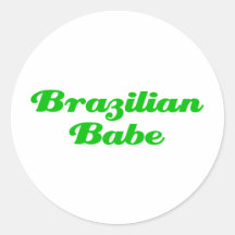 Brazilian Babe Sticker