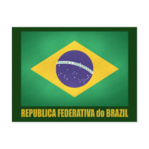 Brazilian Flag Post Cards