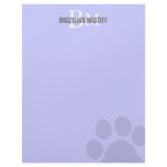 Brazilian Mastiff Monogram Design Letterhead Template