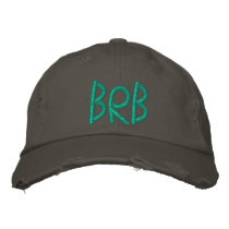 BRB Distressed Basebal Cap - Customized