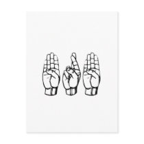brb in Sign Language