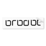 BRBDBT BUMPER STICKERS