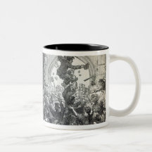 Bread Riot at the entrance to the House Mug