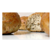 Bread Rolls Business Cards