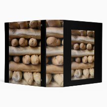 Bread sticks vinyl binder