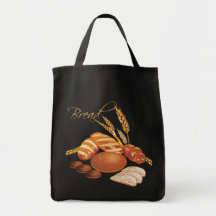 Bread Tote Canvas Bags