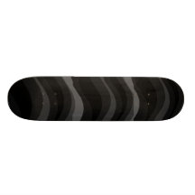 Breadi Skateboard Black Waves Skateboard Bretter