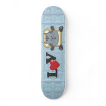 Breading Cat Blue Skateboard