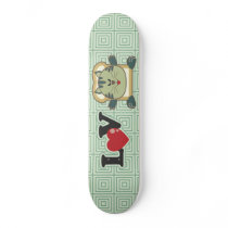 Breading Cat Green Skateboard