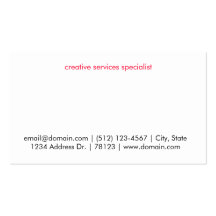 Break Prohibited Business Cards