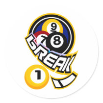 break! stickers
