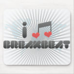 Breakbeat fan mouse pad