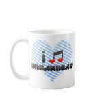Breakbeat fan coffee mugs