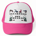 BREAKDANCE-NOT HEARTS MESH HAT