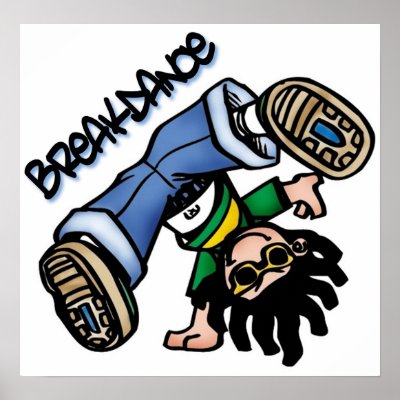 Breakdance poster by tshirtfun