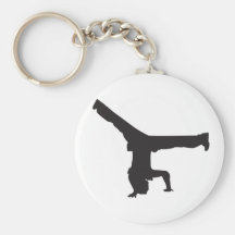 Breakdancer Key Chain