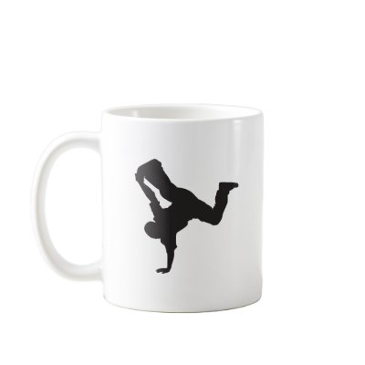 Breakdancer Mug by Stenzel_Washington
