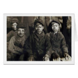 Breaker Boys in Pittston, PA 1911 Greeting Cards