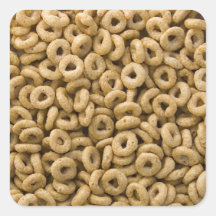 Breakfast Cereal rings Sticker