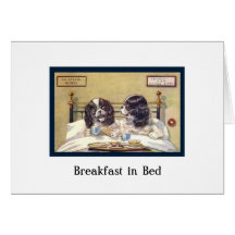 Breakfast in Bed Cards
