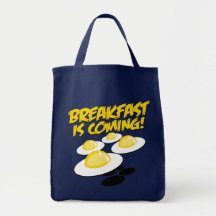 Breakfast Is Coming! Canvas Bag