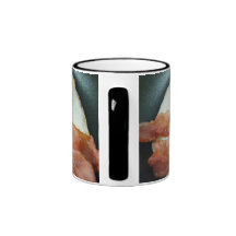 Breakfast Mug With Bacon and Eggs On It