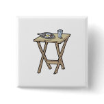 breakfast on a snack tray table buttons