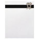 breakfast on a snack tray table custom letterhead