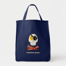 Breakfast Pirate... Canvas Bag