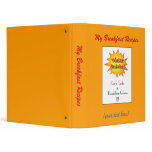 Breakfast Recipes Binder
