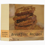 Breakfast Recipes French Toast Photo Binder