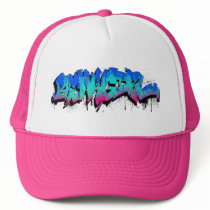 Breakgirl_TruckerCap_blueturq Hat