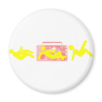 Breakin' Yellow magnets