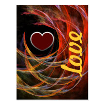 Breaking the Circle Love Postcard