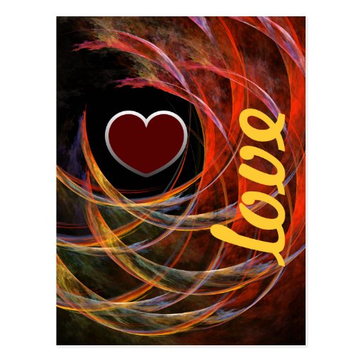 Breaking the Circle Love Postcard