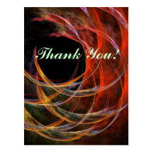 Breaking the Circle Thank You Postcard