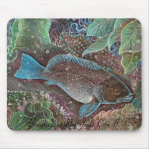 Breaksea cod Mousepad
