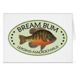 Bream Bum Fishing cards