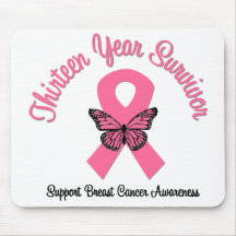 Breast Cancer 13 Year Survivor Mouse Pad