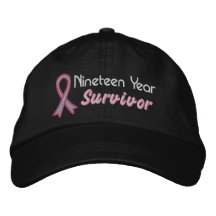 Breast Cancer 19 Year Survivor Baseball Cap
