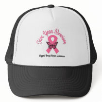 Breast Cancer 5 Year Survivor Mesh Hats