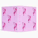 Breast Cancer Awareness 3 Ring Binder