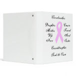 Breast Cancer Awareness Binder