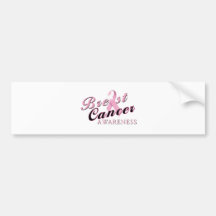 Breast Cancer Awareness Bumper Sticker